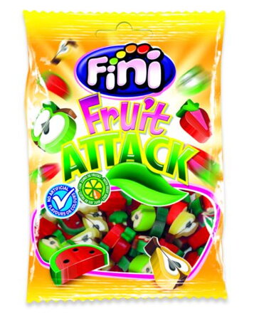 FINI FRUIT ATTACK 75g ovocné želé bonbóny/mix