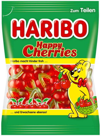 HARIBO HAPPY CHERRIES 175g želé bonbóny (exp.06/2024)