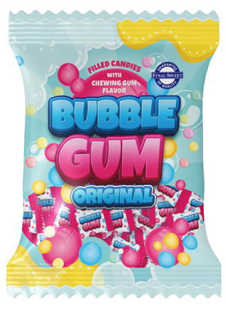 BUBBLE GUM ORIGINAL 65g žvýkačkové bonbóny