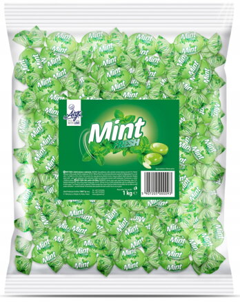 AGRO MINT FRESH 1kg mentolové bonbóny