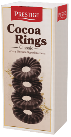 COCOA RINGS 88g kakaové sušenky