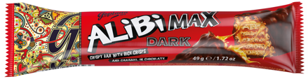 ALIBI MAX DARK 49g čokoládová tyčinka