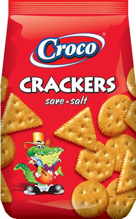 CROCO CRACKERS 100g slané krekry