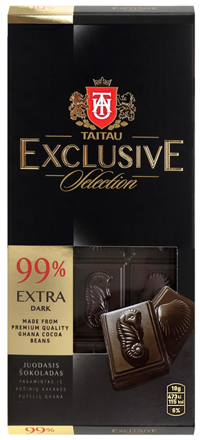 TAITAU EXCLUSIVE 90g 99% čokoláda