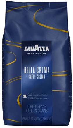 LAVAZZA BELLA CREMA 1kg zrnková káva