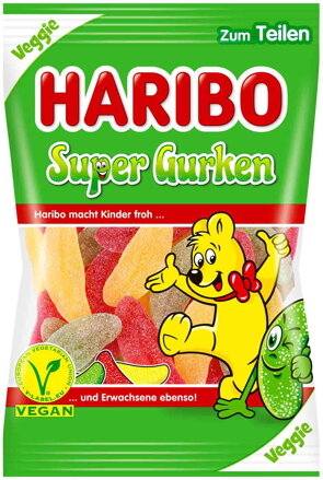 HARIBO SUPER GURKEN 175g želé bonbóny HARIBO SUPER GURKEN 175g želé bonbóny