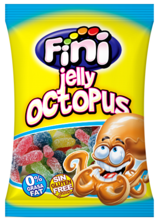 JELLY OCTOPUS 75g želé bonbóny JELLY OCTOPUS 75g želé bonbóny