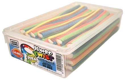 DAMEL JUMBO 55g multicolour kyselé (Balení:30ks 1ks od 10,60Kč)