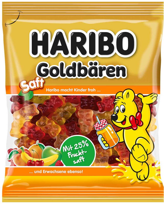 HARIBO MEDVÍDCI SAFT 160g želé bonbóny 