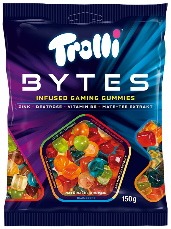 TROLLI BYTES 150g želé bonbóny