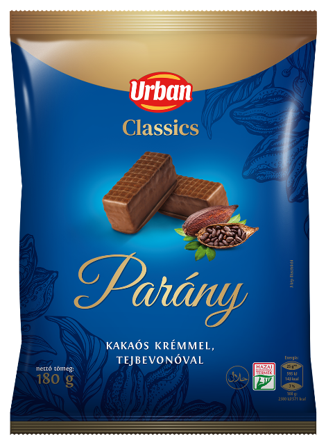 URBAN CLASSIC 180g sušenky v mléčné polevě