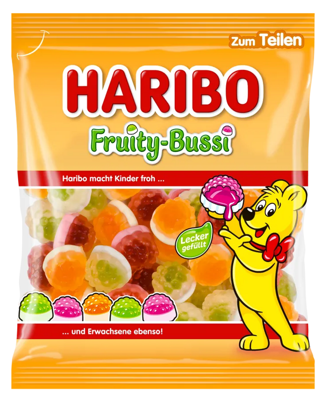 HARIBO FRUTTY BUSSY 175g želé bonbóny 