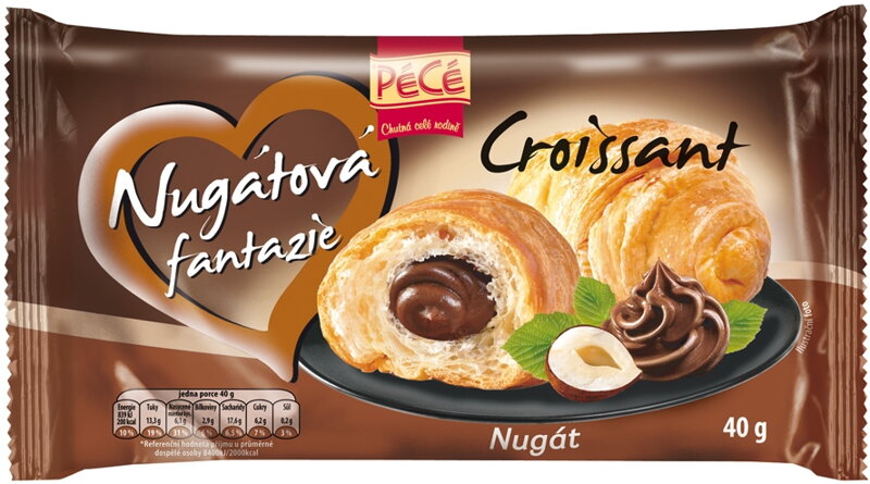 NUGÁTOVÁ FANTAZIE 40g croissant